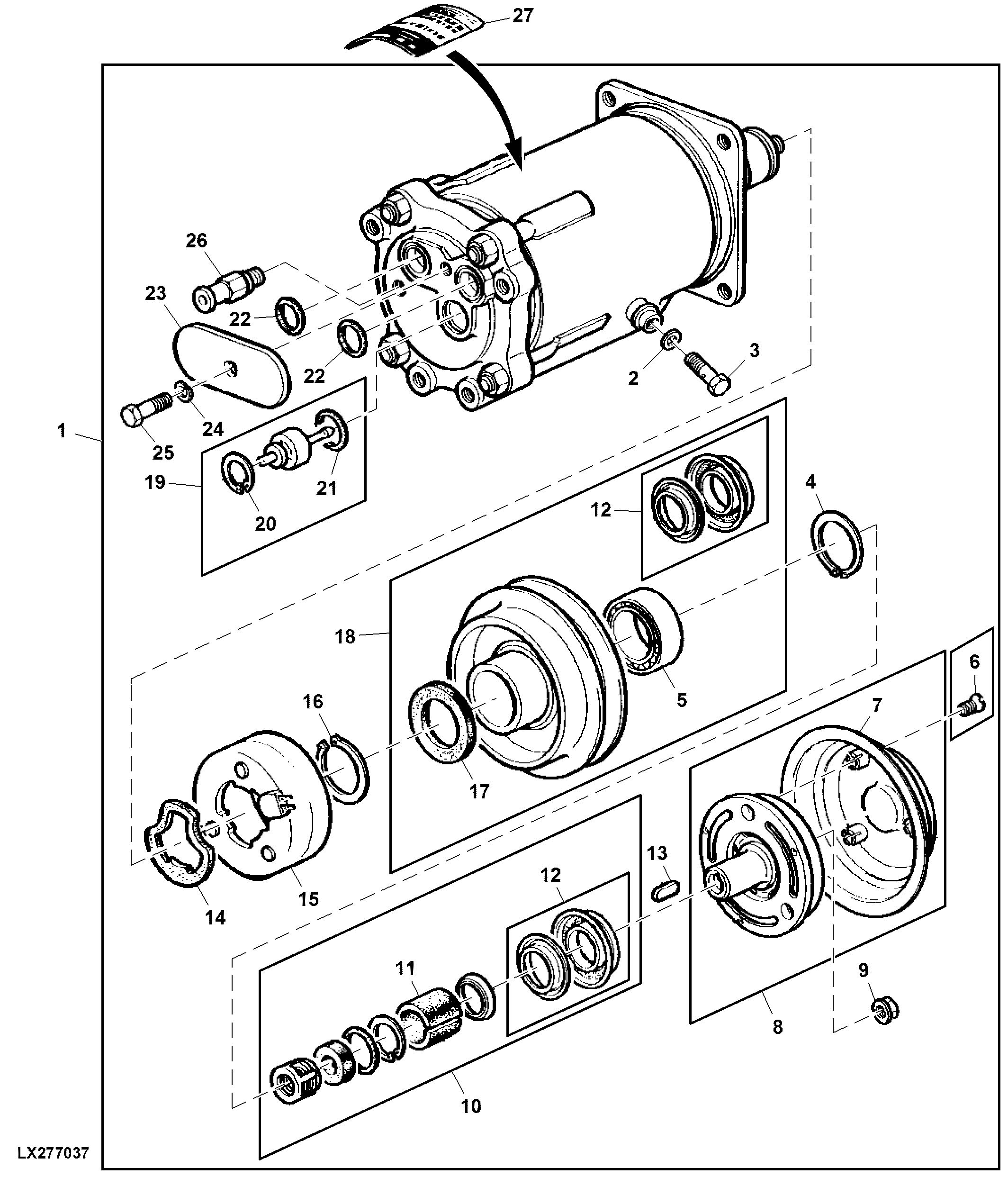 COMPRESSOR-AIR CONDITIONING SYSTEM (WITH SG2 CAB)