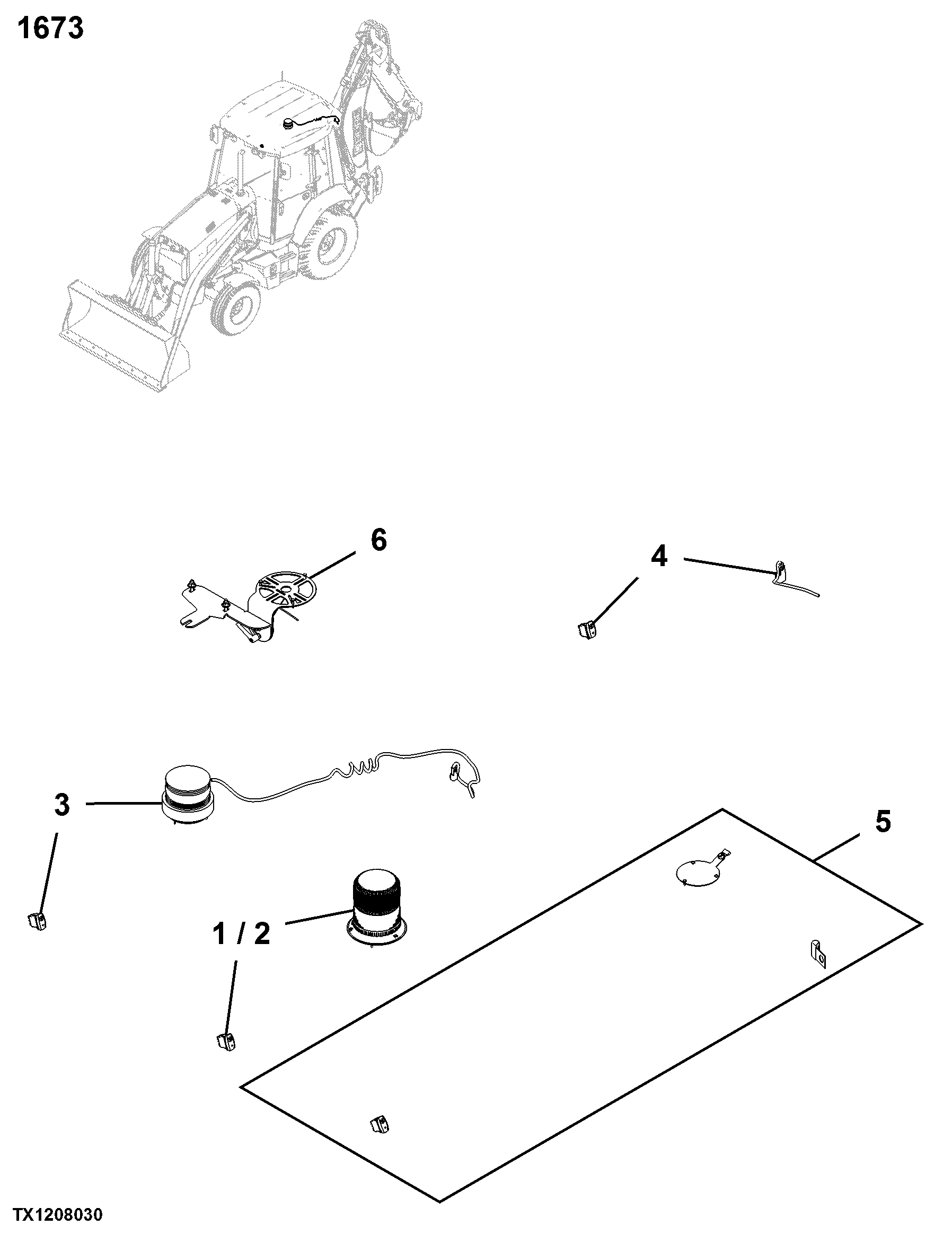 1673 Vehicle Lighting System