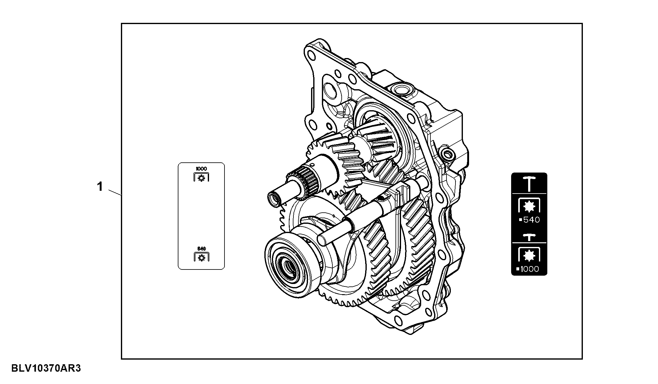 Attachment, PTO 540/1000