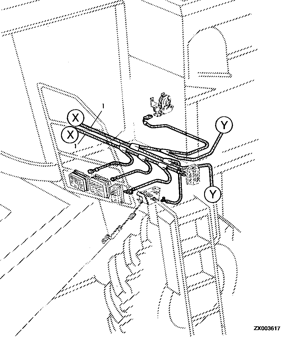 PLATFORM BASIC WIRING HARNESS, L.H. I