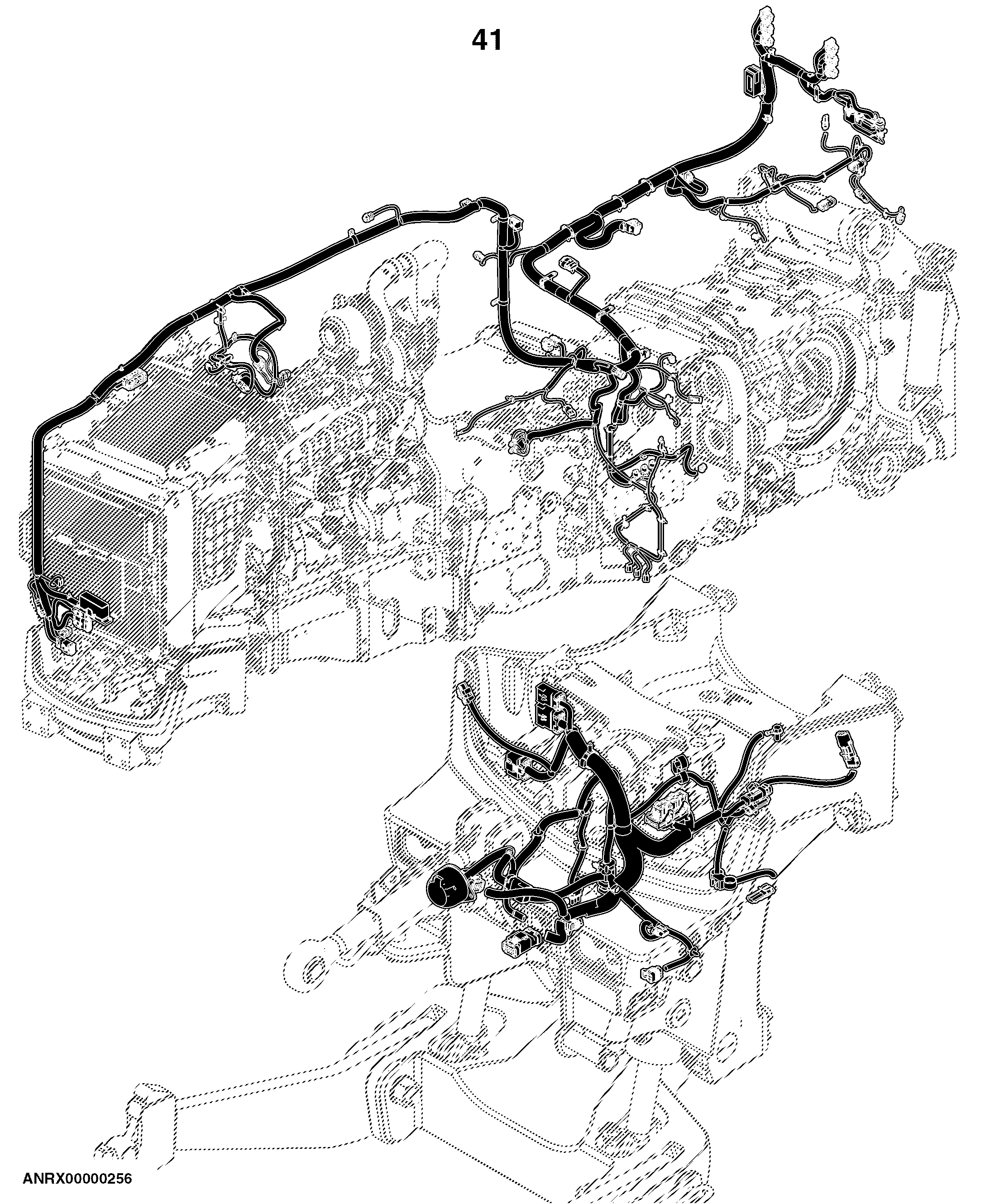 7290R Tractor (S.N. 080001-110100)(Worldwide Edition)