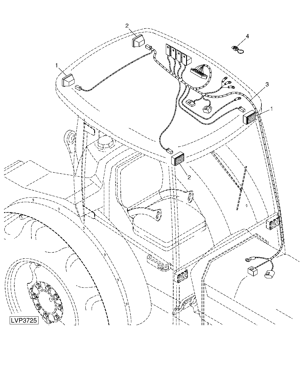 CAB WIRING HARNESS
