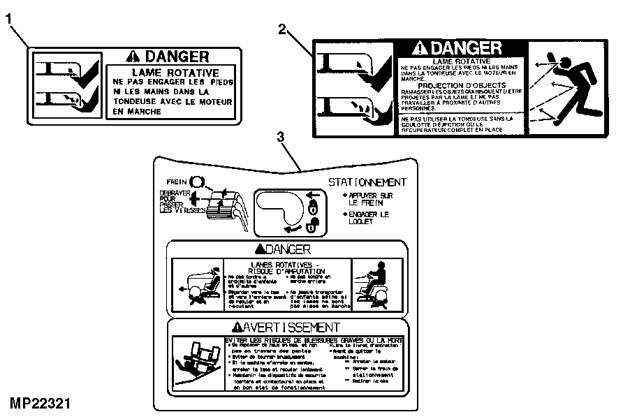 LABELS (FRENCH CANADIAN)