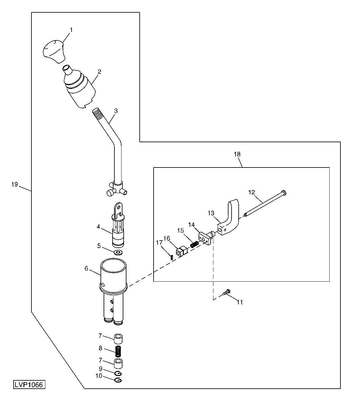 DUAL SCV JOYSTICK (ASSEMBLY) (ORIGINAL EQUIPMENT)