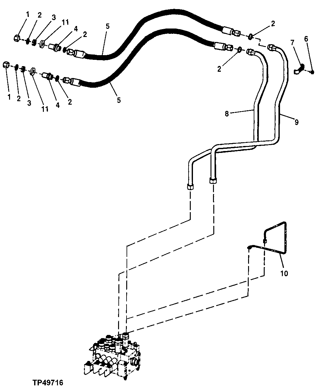 Fourth Function Auxiliary Hydraulics ( - 568711)