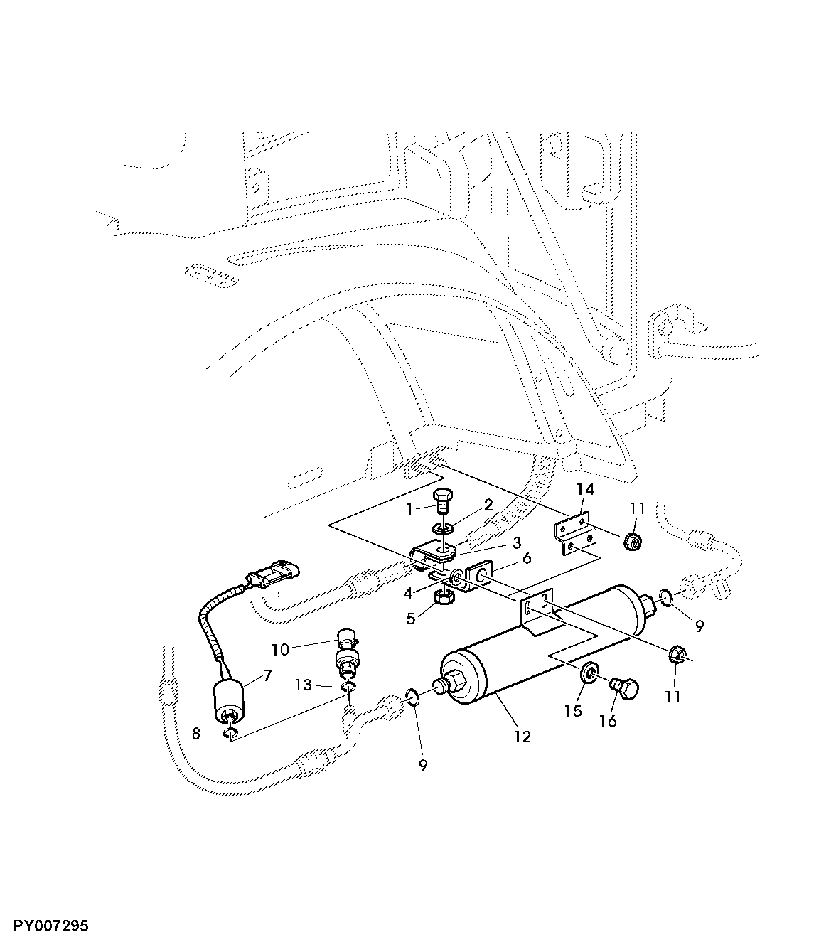 Receiver Dryer / Pressure Switch / Pressure Sensor, W/ AC