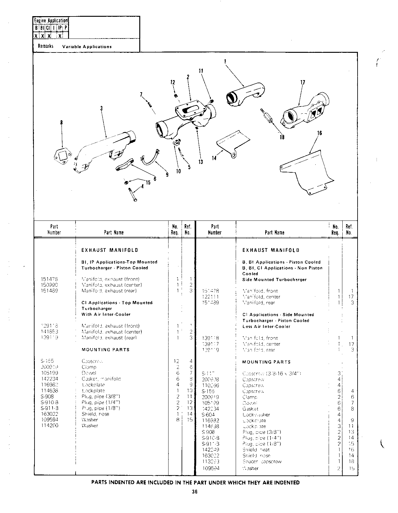 Section 20 - Cummins Engine Exhaust Manifold