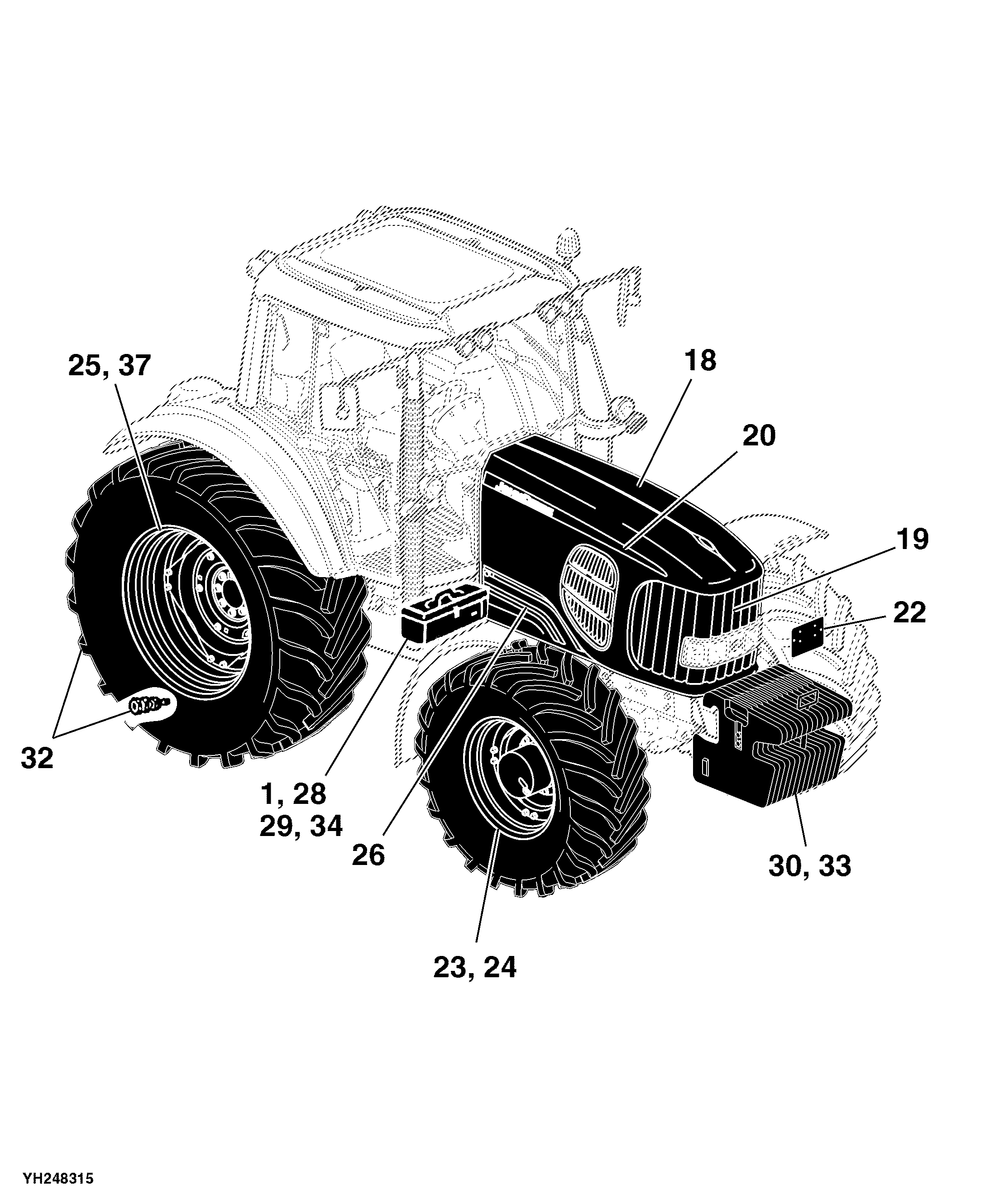 80 Frame, Front Axles, Sheets, Miscellaneous
