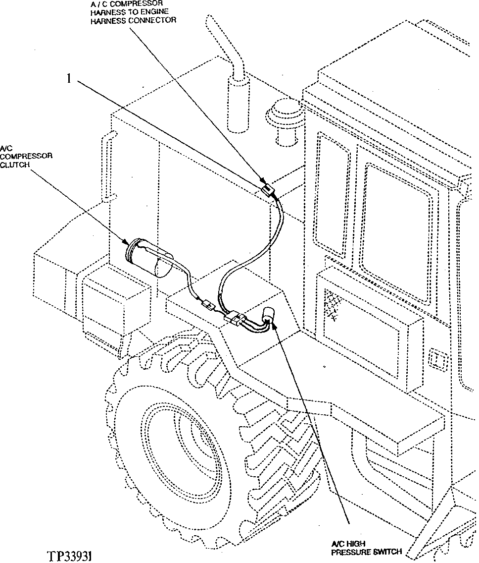 AIR CONDITIONER COMPRESSOR HARNESS