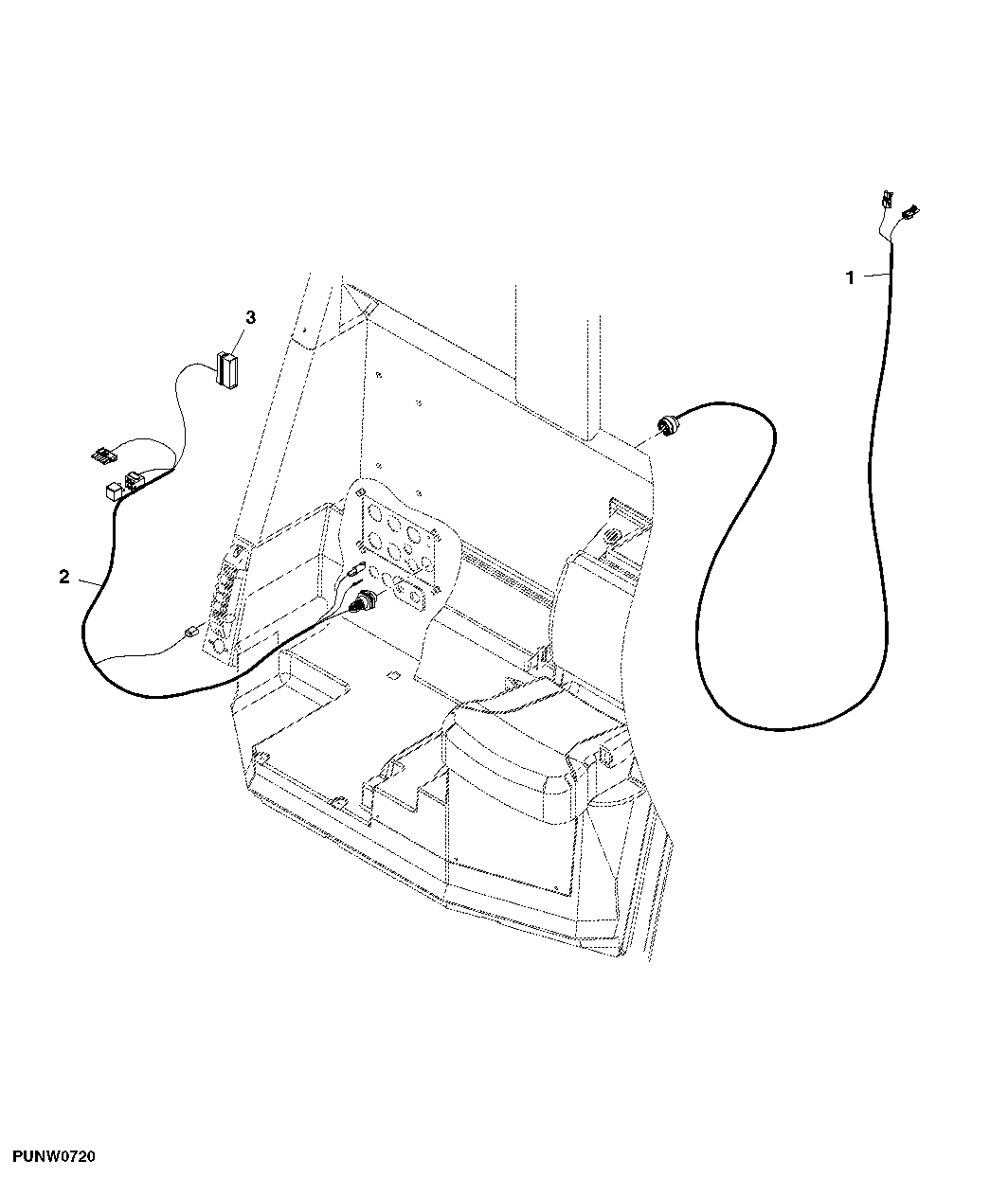 ELECTRICAL, REVERSIBLE FAN WIRING HARNESS