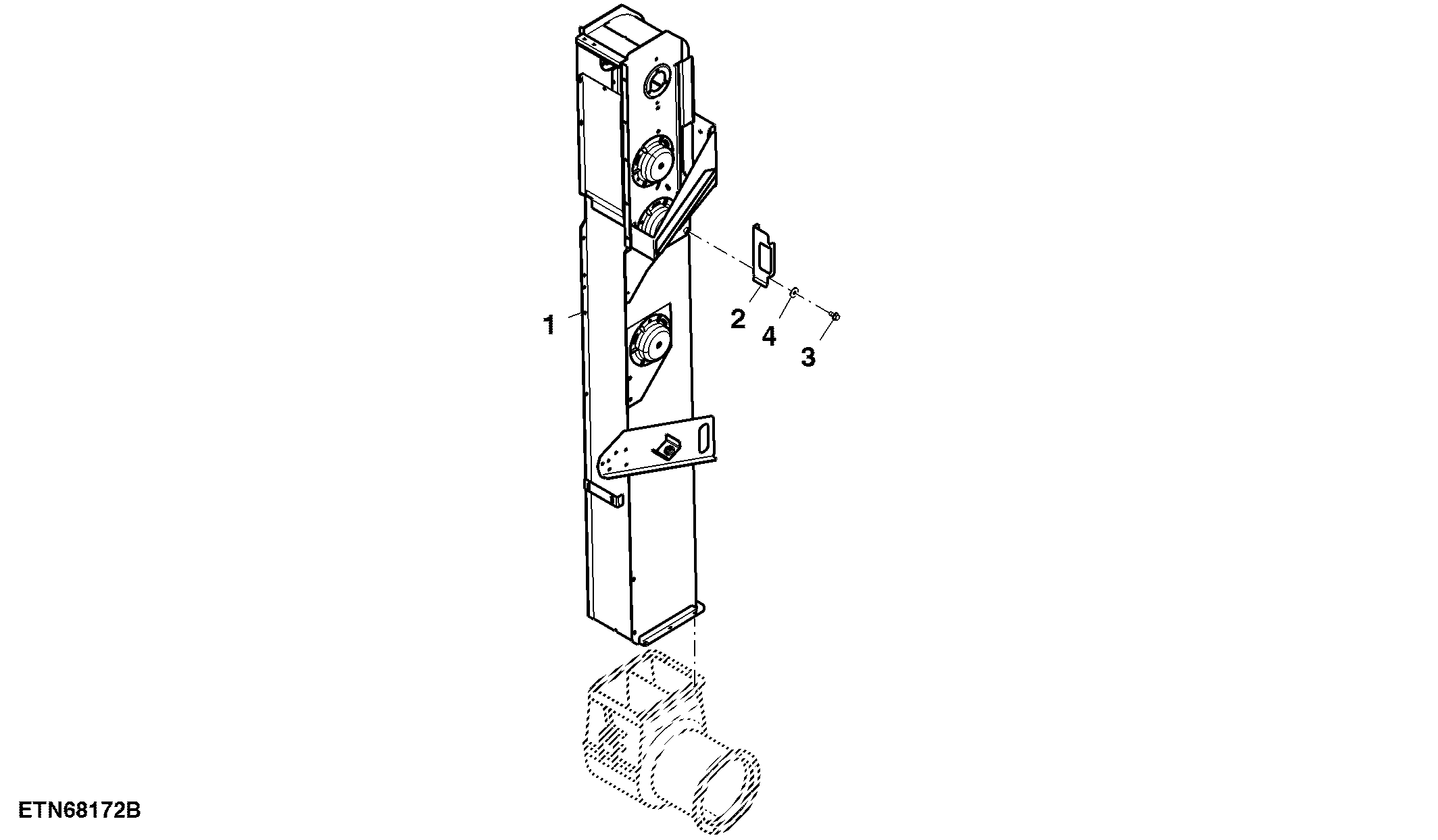 Clean Grain Elevator Housing, High Capacity and Regular Wear