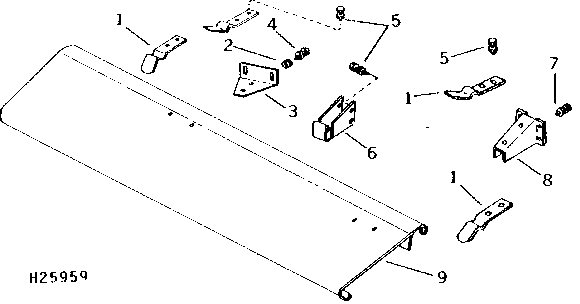 PADDLE FEEDER HOUSE RIGHT-HAND SHIELD - SIDEHILL (PADDLE TYPE)