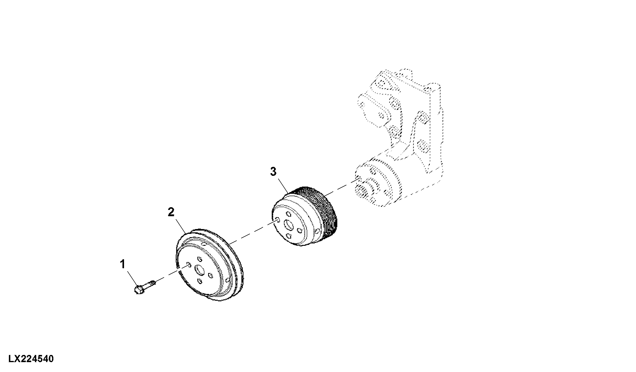 Pulley, Radiator