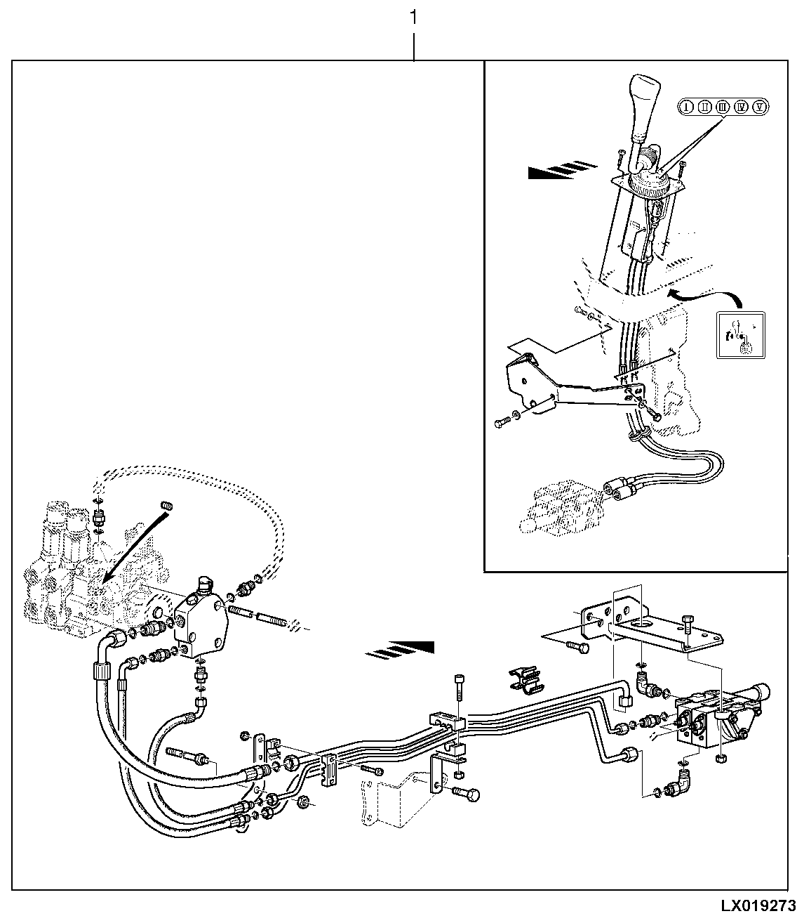 FIELD INSTALLATION KIT, INDEPENDENT SCV, MULTI - FUNCTION LEVER (CAB)