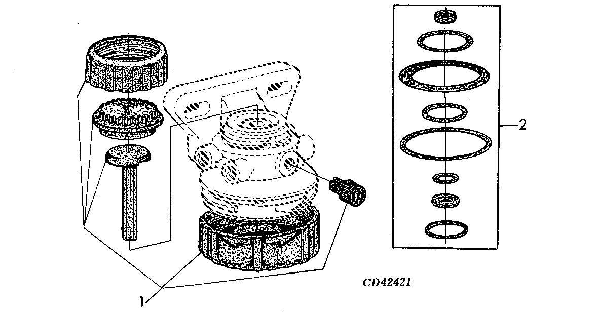 FUEL FILTER / MECHANICAL PARTS (COMPOSITE MATERIAL) / GASKET KIT