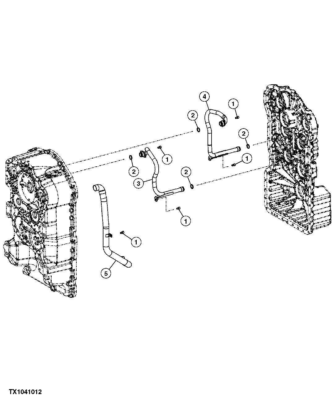 Transmission Internal Oil Lines (619720 - )