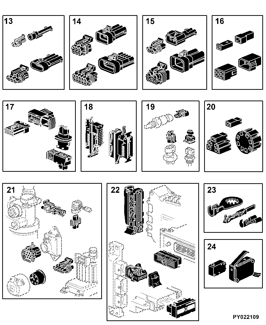 43 ELECTRICAL COMPONENTS / CONTROL UNITS AND MISCELLANEOUS SMALL PARTS