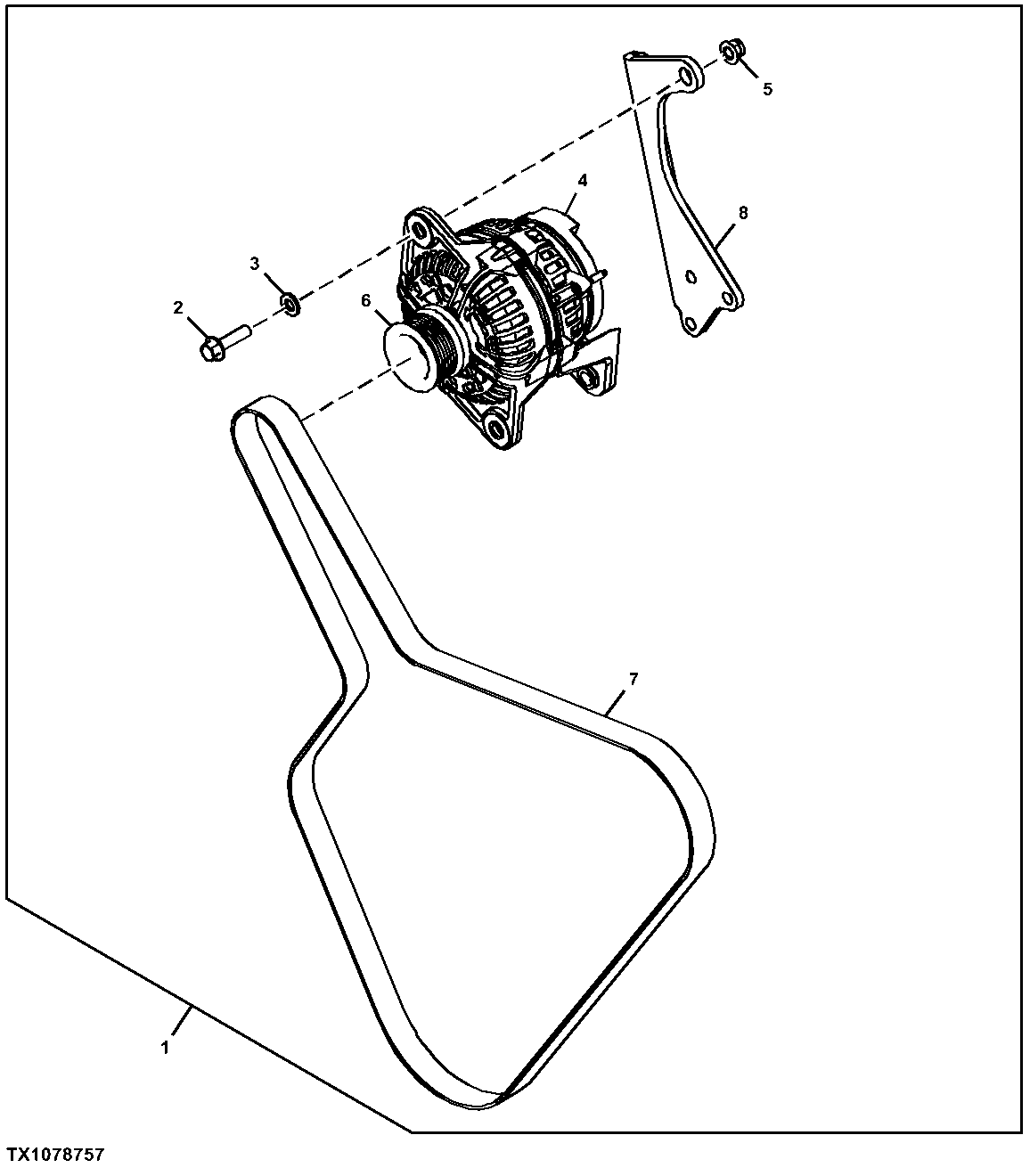 Harsh Environment 100 Amp Sealed Alternator Package Kit