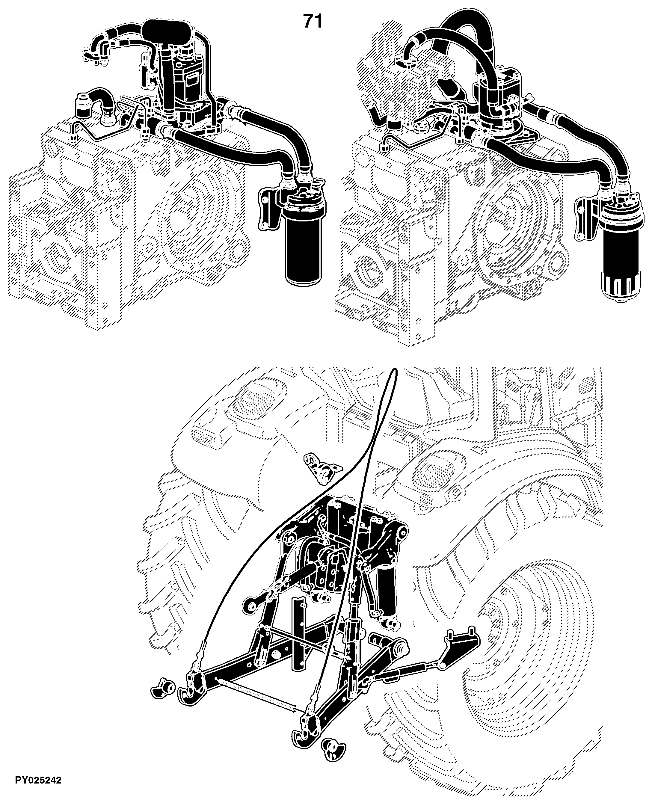 6330 Tractor (Engine 4045HL283,4045HL288) (Europe Edition)