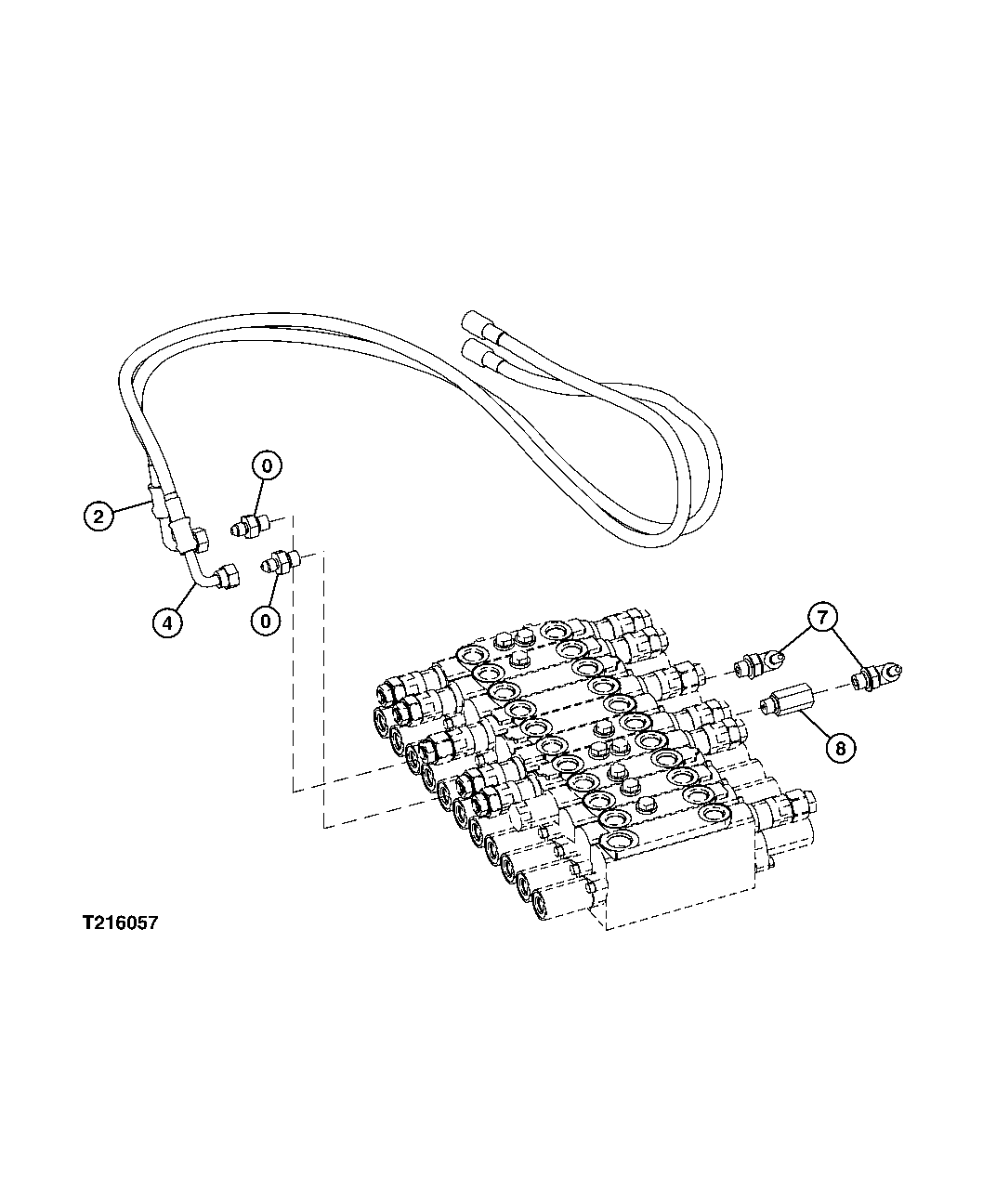 Control Valve Lines (Travel)