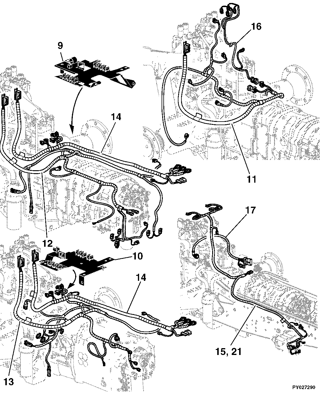 42 ELECTRICAL COMPONENTS / WIRING HARNESSES AND PRECISION FARMING EQUIPMENT