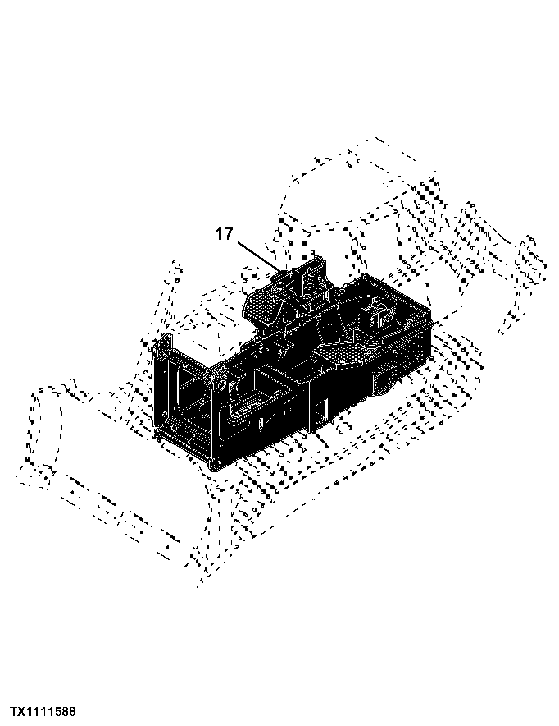 850K Crawler Dozer (PIN: 1T0850KX_ _E178122 - 271265)