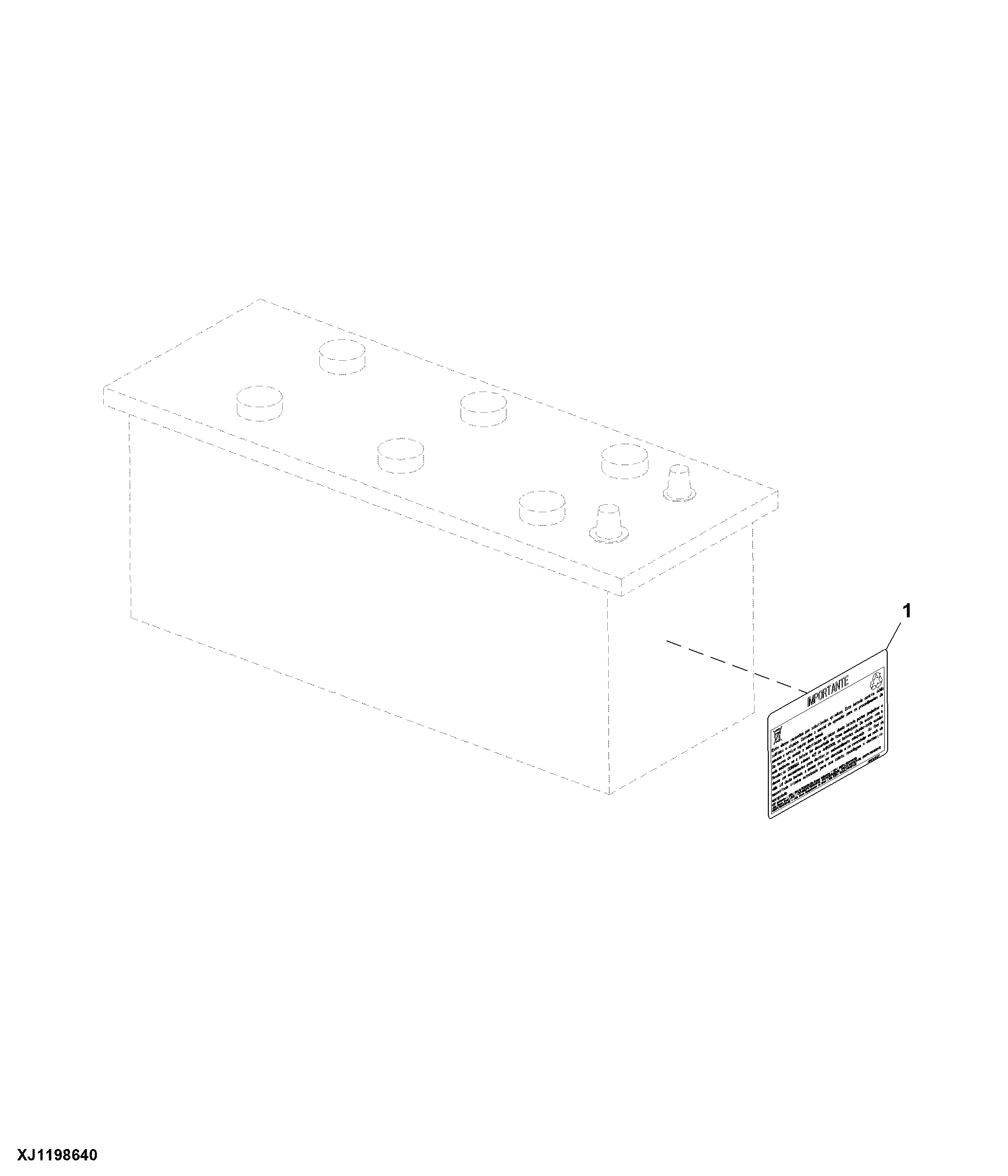 Label, Battery (For Brazil)
