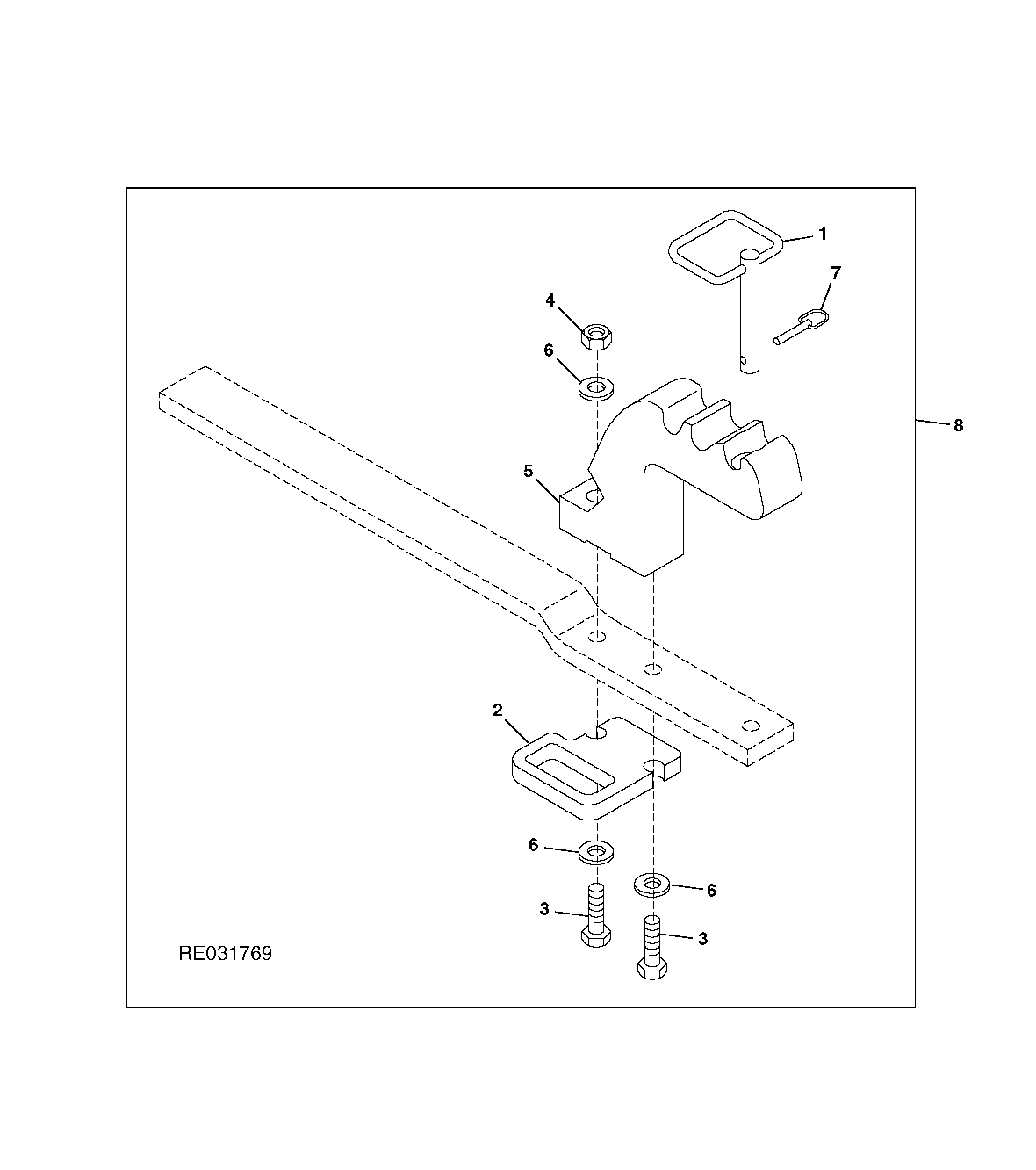 Clevis, Hammer Strap, Category lll, For North America
