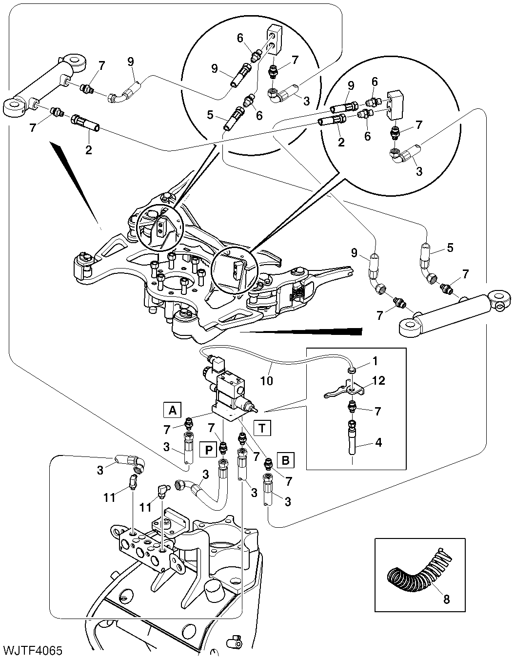 Hoses and Fittings, Universal MTH-Device (Option)