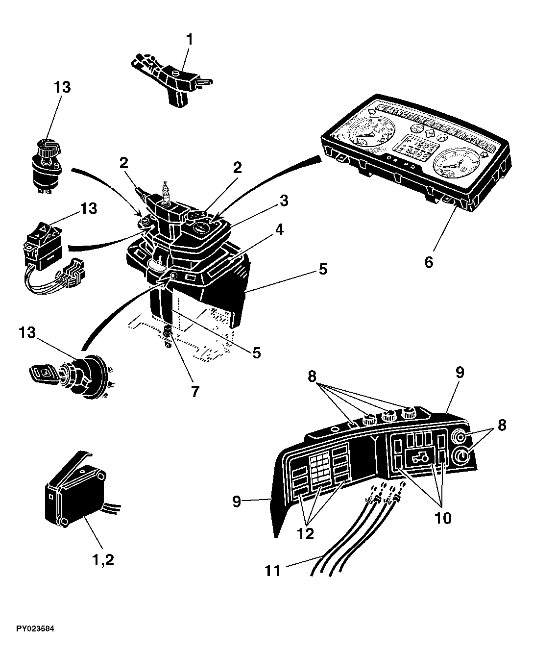 92 OPERATORS STATION, CONTROLS, ACCESSORIES