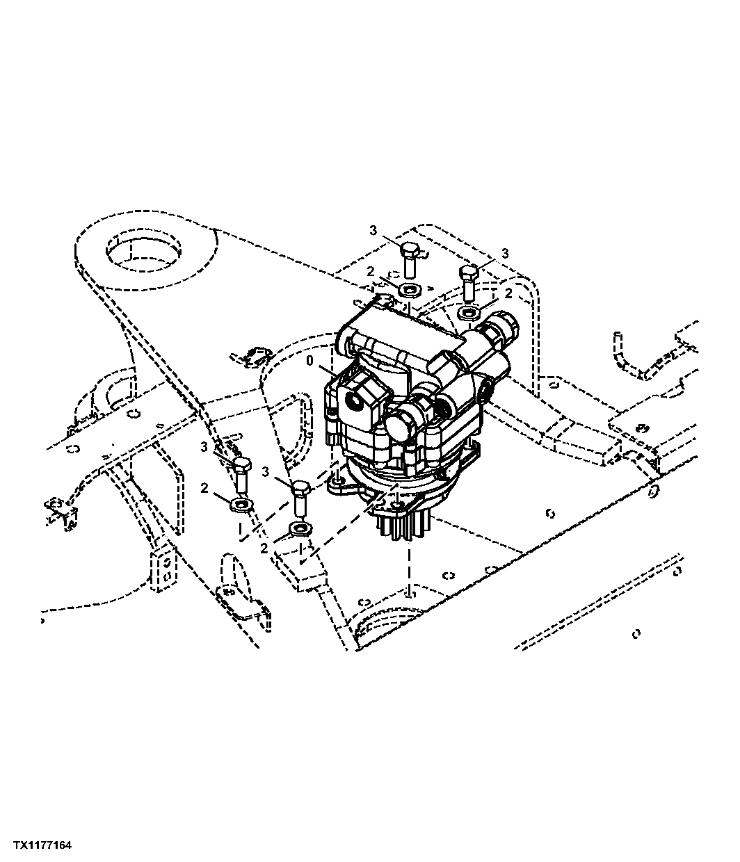 Swing Motor and Mounting