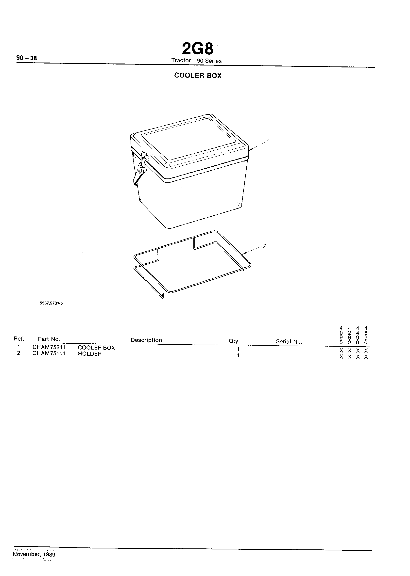 Operation Station Cooler Box