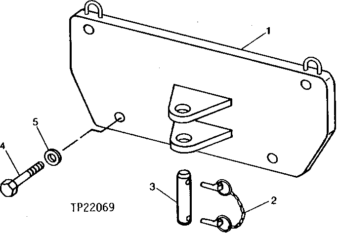 COUNTERWEIGHT WITH DRAWBAR