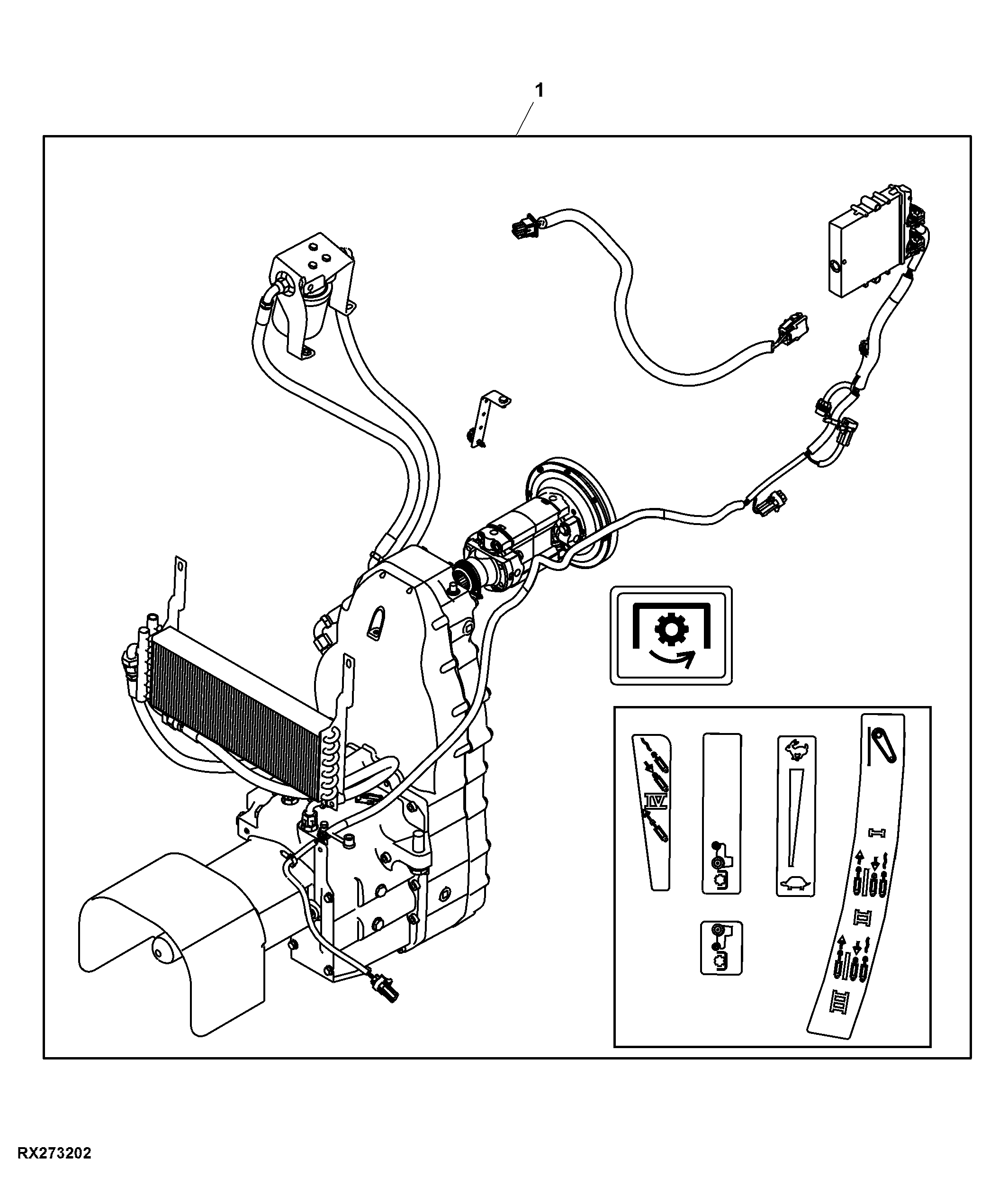 Attachment, Front PTO, Type 1