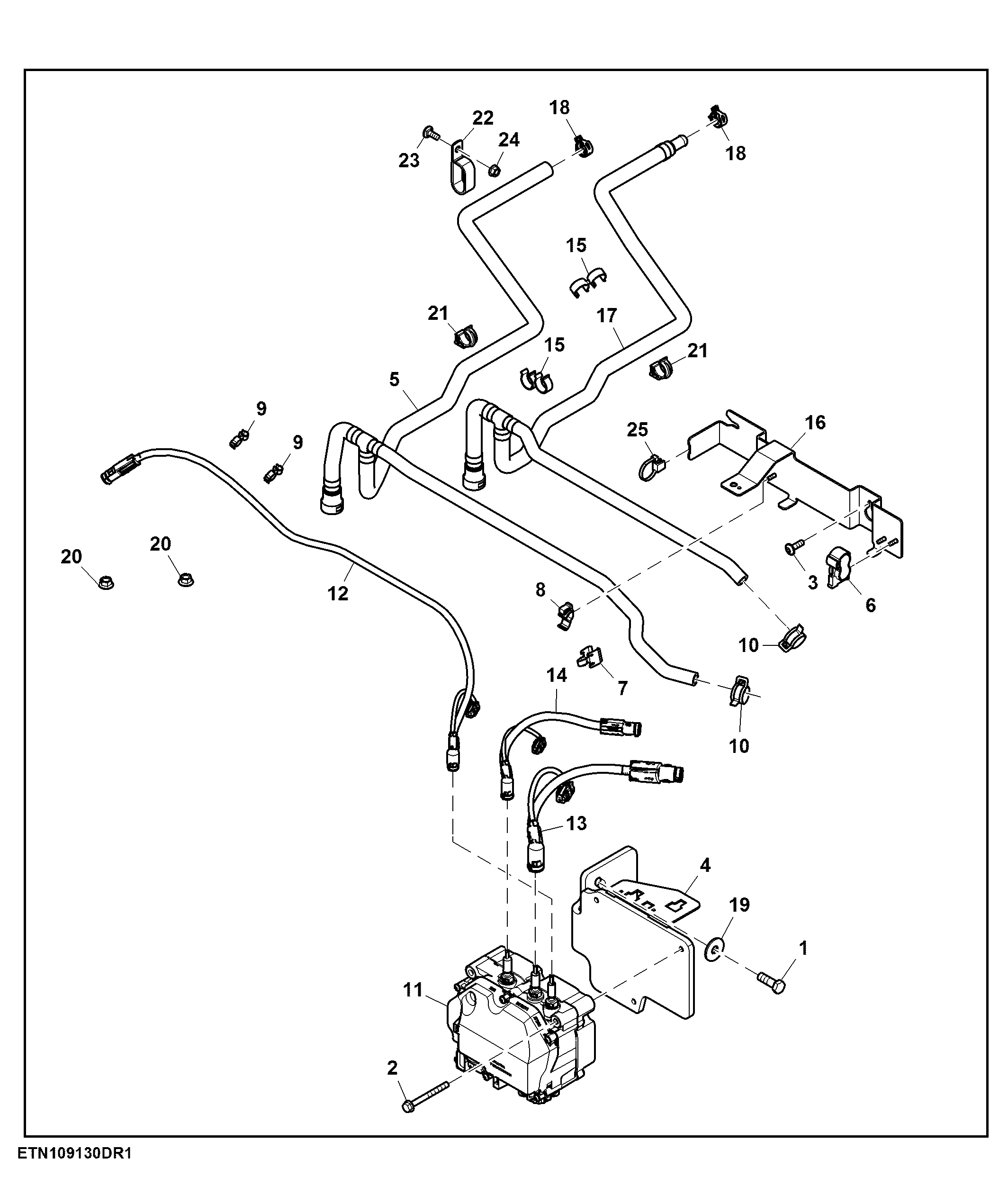 DEF Injection Pump / Hoses, W/ Cab ( - 866040)