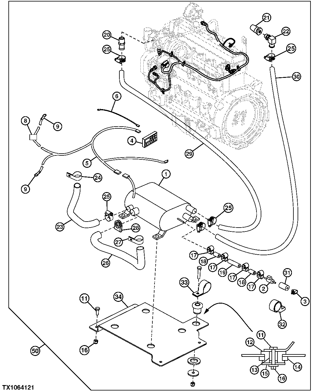 FUEL FIRED COOLANT HEATER KIT (KITS BUILT PRIOR TO MARCH 2009)