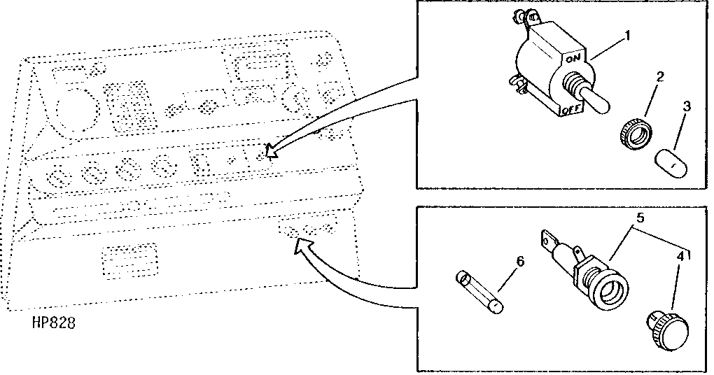 AUTOMATIC HEADER HEIGHT CONTROL SWITCH ( - 513950)