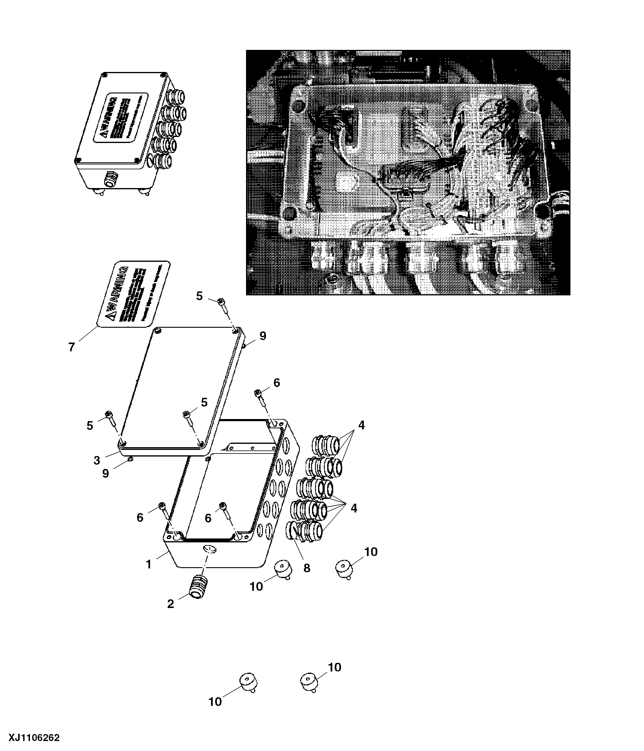 Head Module Box (Timbermatic Controller) (000785 - )