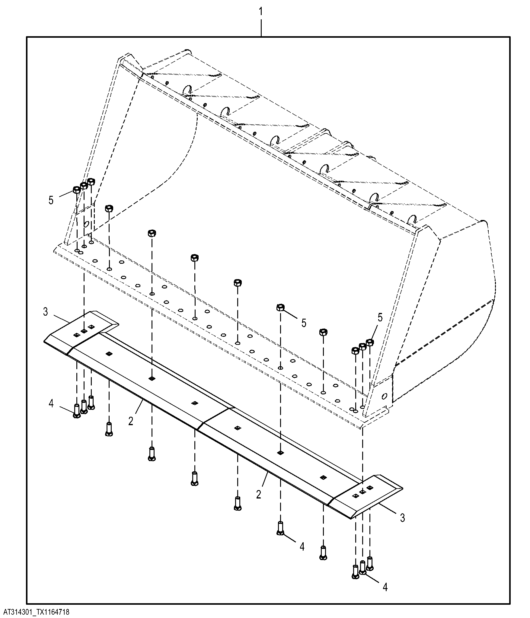 Auxiliary Heavy Duty Cutting Edge Conversion Kit