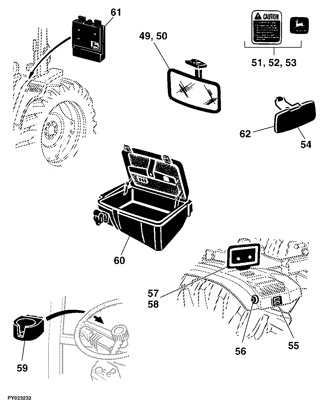 93 OPERATORS STATION, CONTROLS AND ACCESSORIES