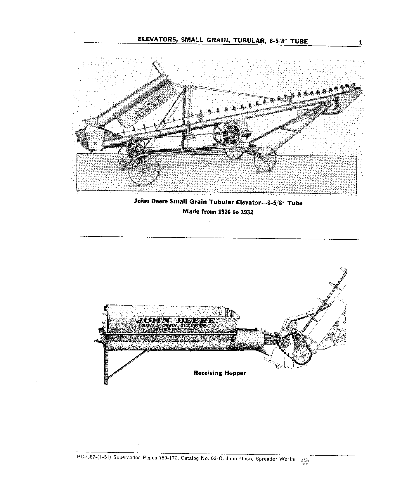 Elevators, Small Grain, 6-5/8 In. Tube IDView