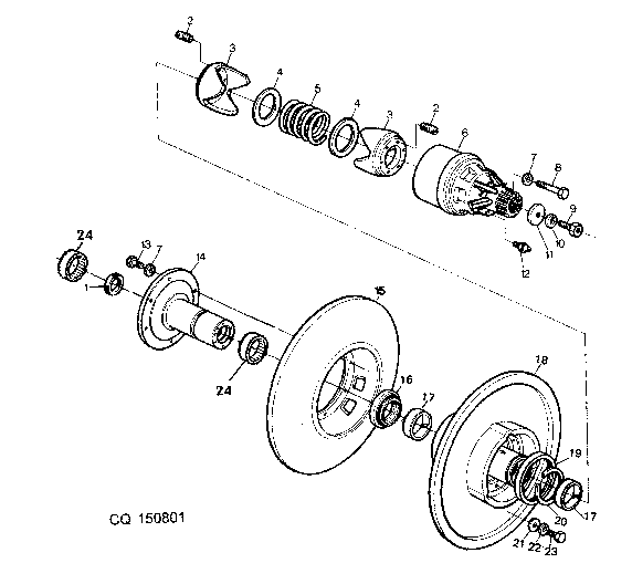 Variables Cylinder Shaves With Posi-Torq™ - Cylinder Pulley