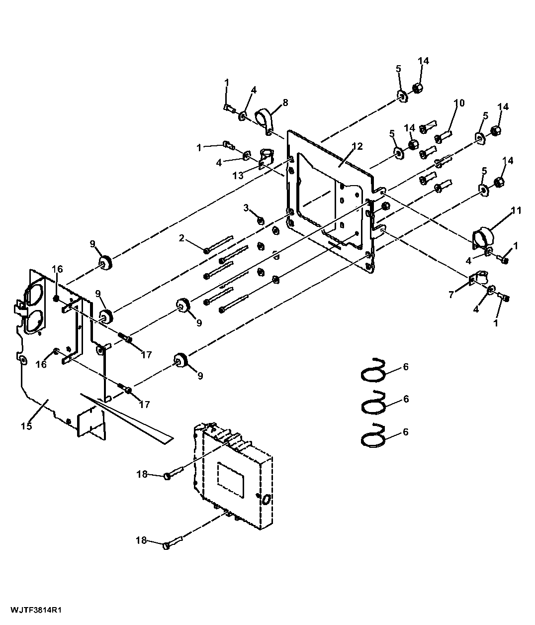 HHC Module Fastening and Bracket (XXXXXX - 001443)