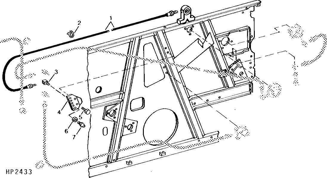 Primary Countershaft Lube Bank System Right - Hand Side
