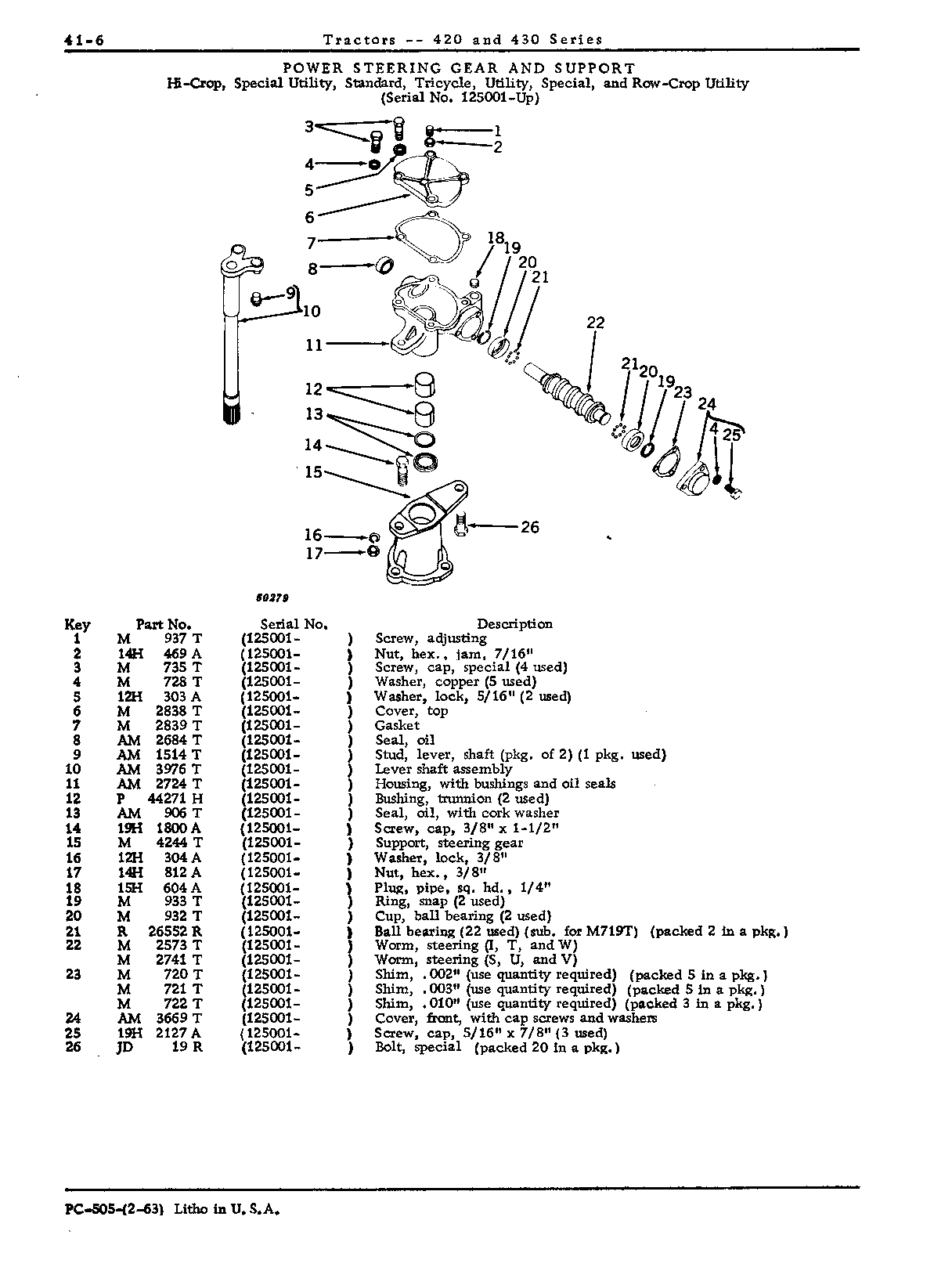 Lever, shaft, power steering