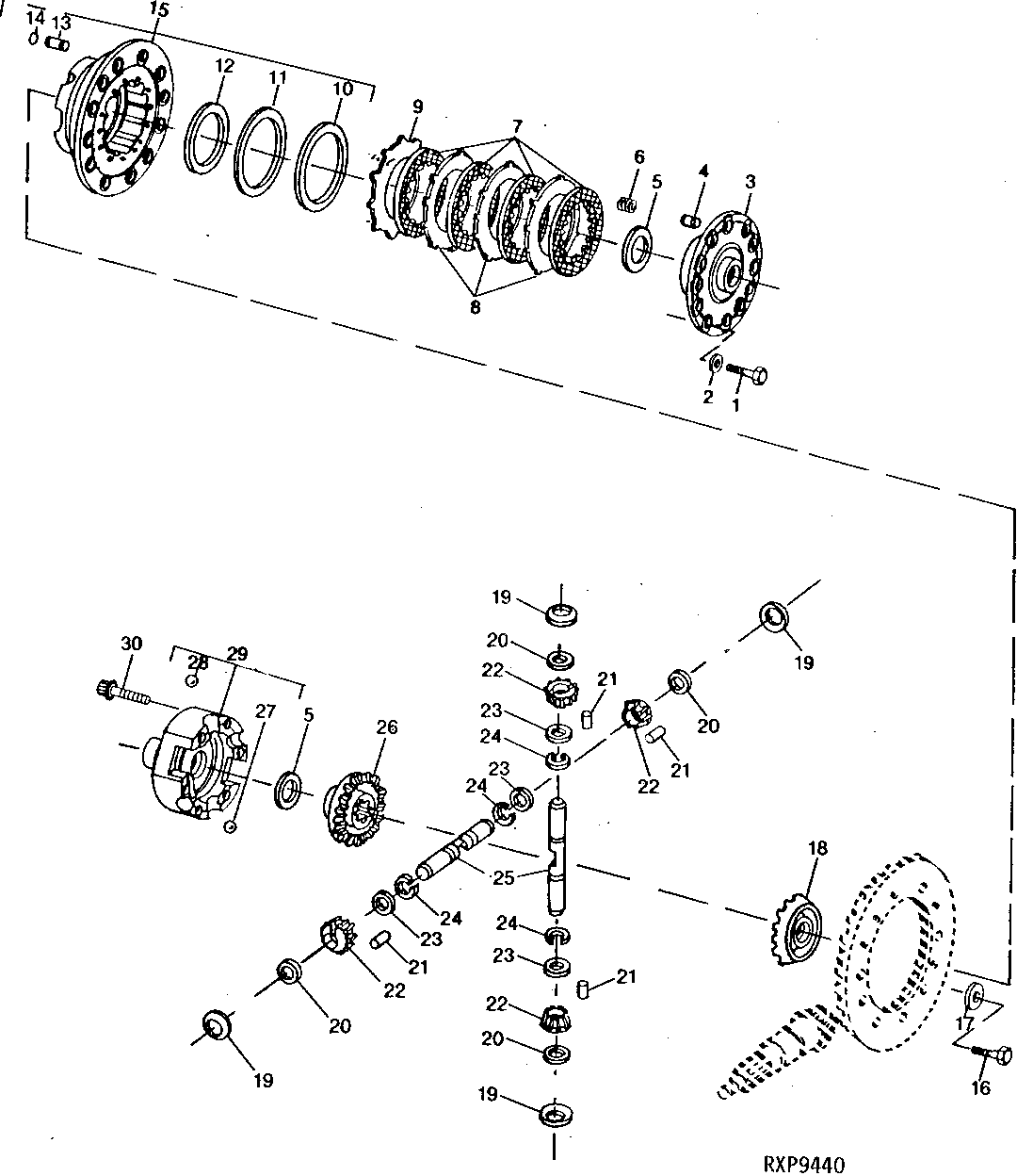 Standard Differential (Differential Lock) (Air Boost System) (Front and Rear)