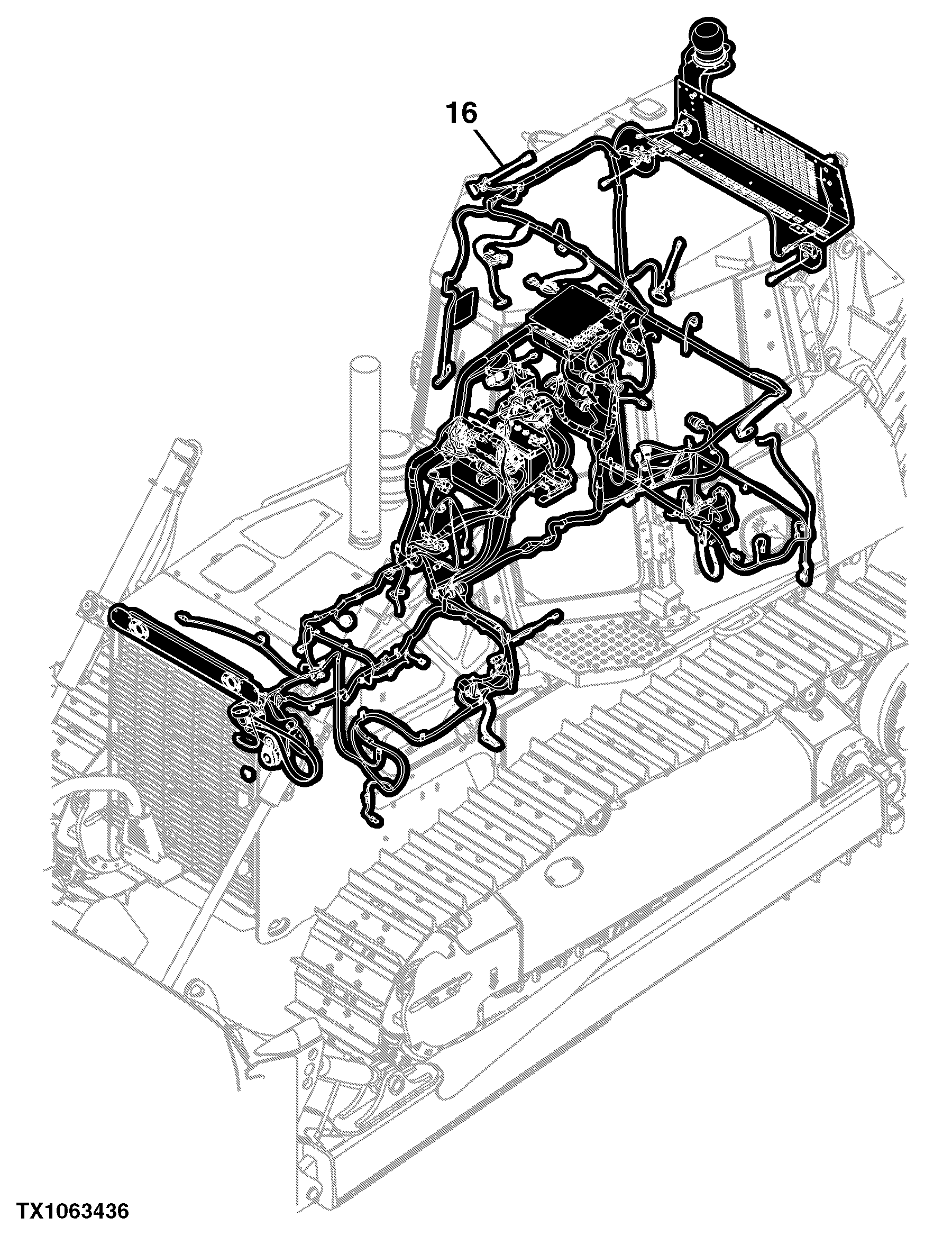 850J Crawler Dozer (PIN: 1T0850JX_ _C216392- ) Engine 6068HT090