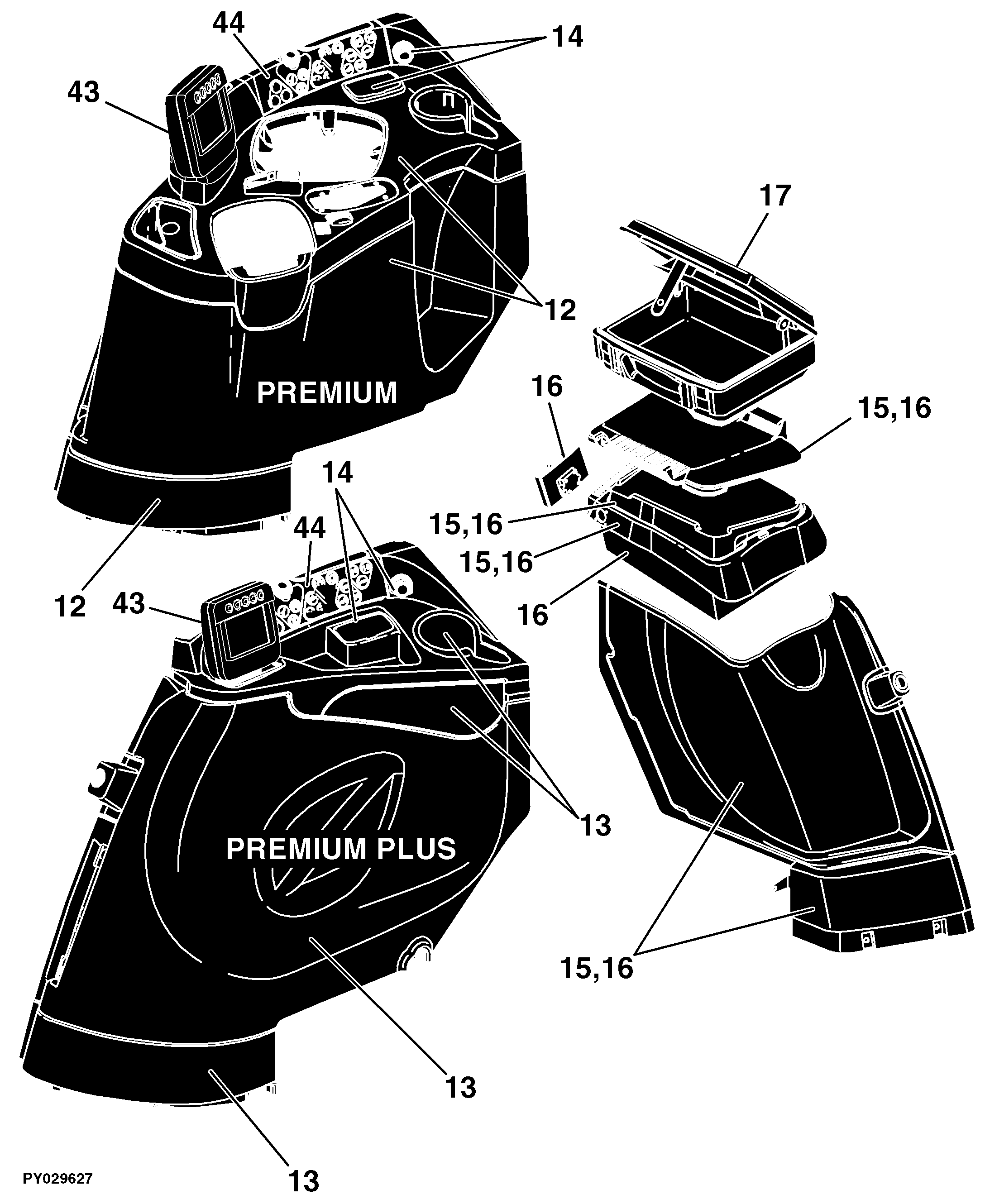 93 Operators Station, Controls And Accessories