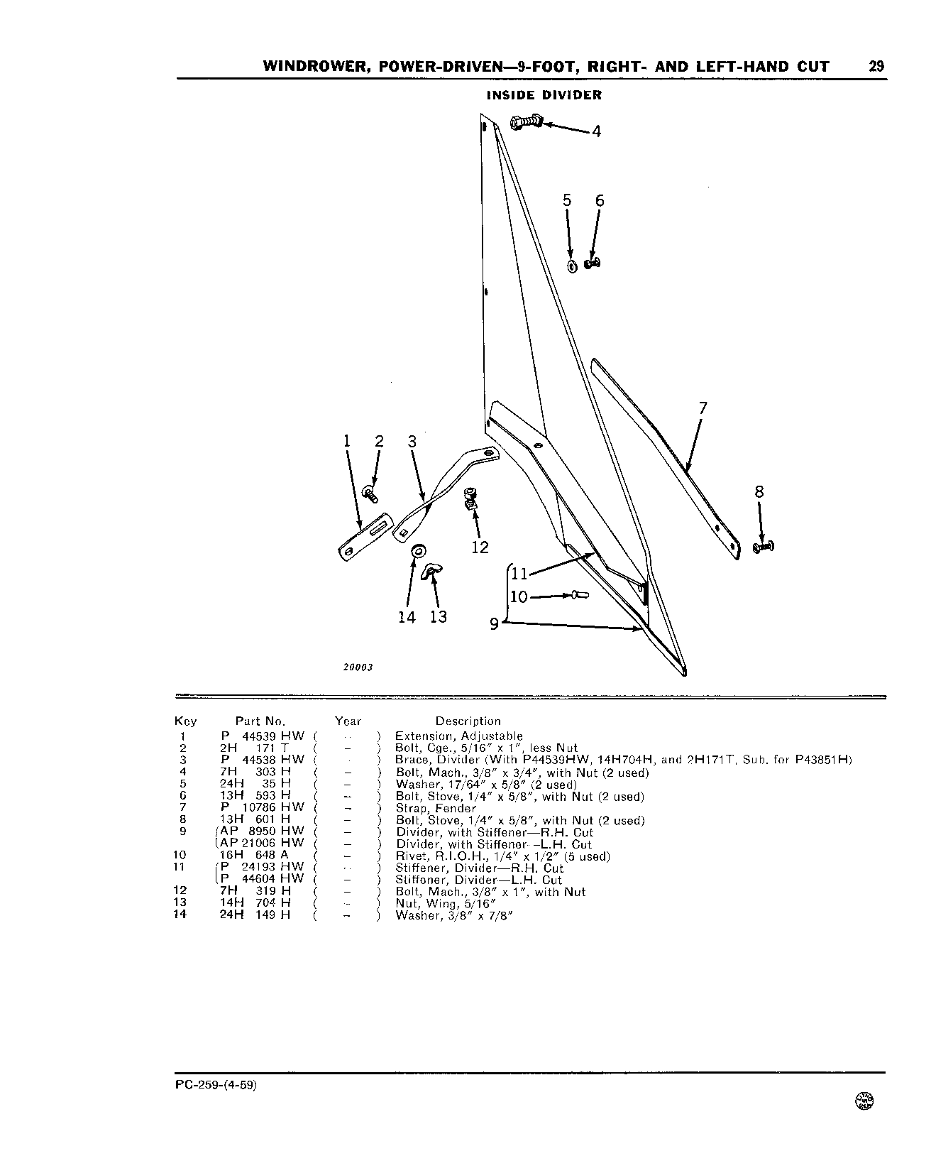 Divider, Inside