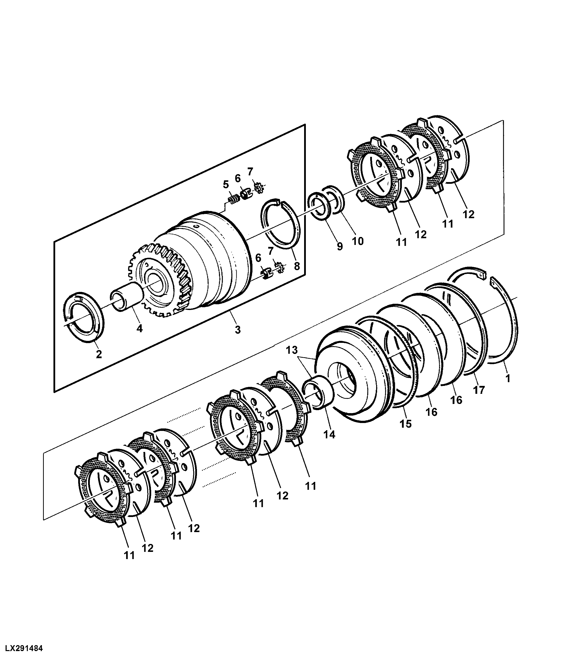 MFWD MULTI - DISK CLUTCH (50 KM/H) (31 MPH)